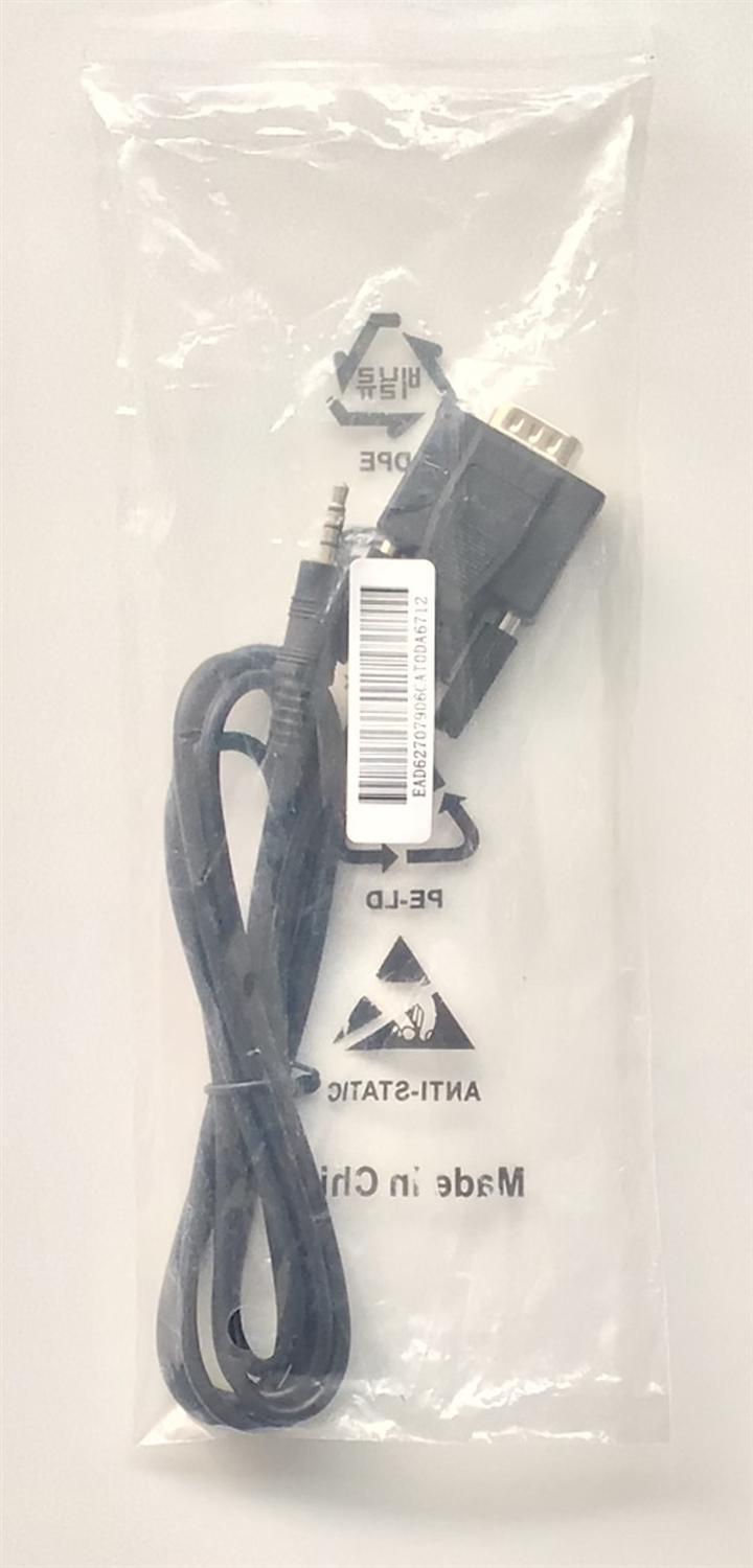 CABLE SERIAL A  AUXILIAR 3.5 M. ORIGINAL  LG  PARA  MONITOR  Y TVS.  LG “NUEVO“ / NUMERO DE PARTE EAD62707906 - Imagen 3
